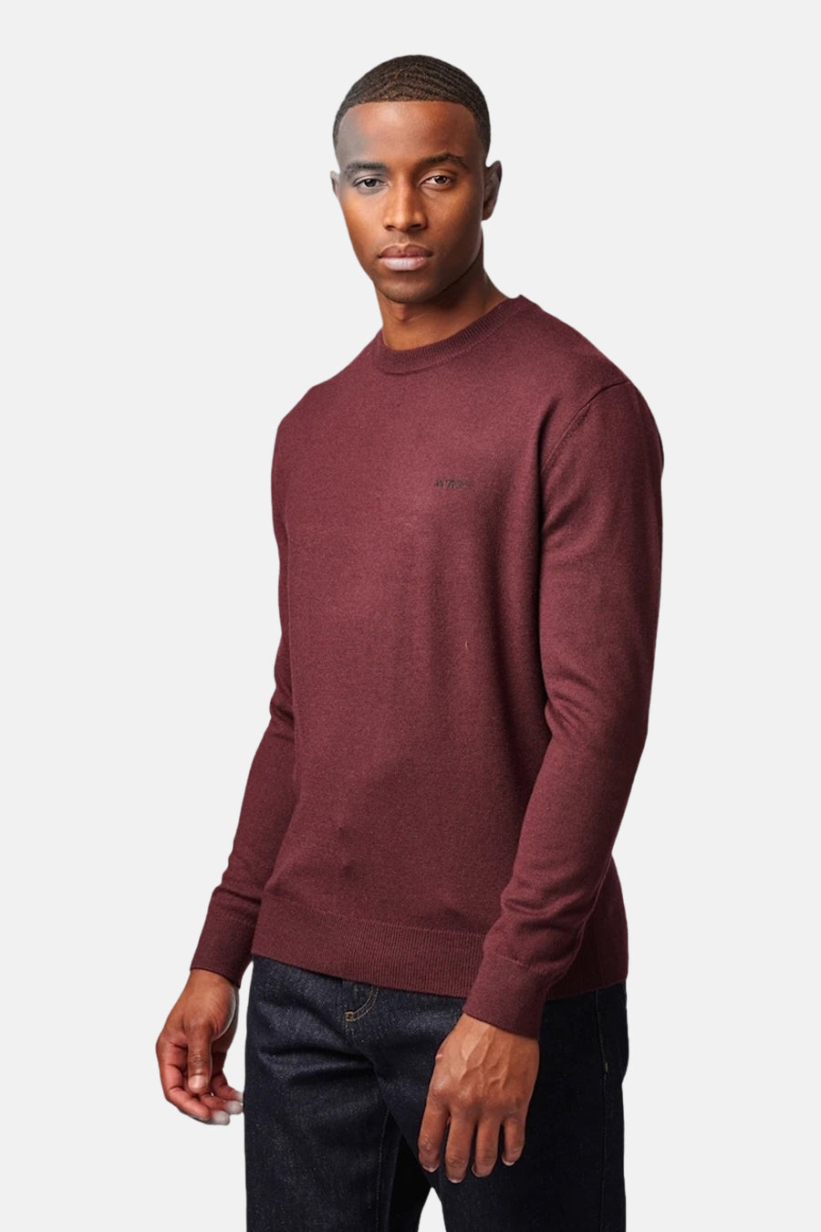 Trui met ronde hals rood - ANTWRP