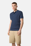Polo à manches courtes - bleu