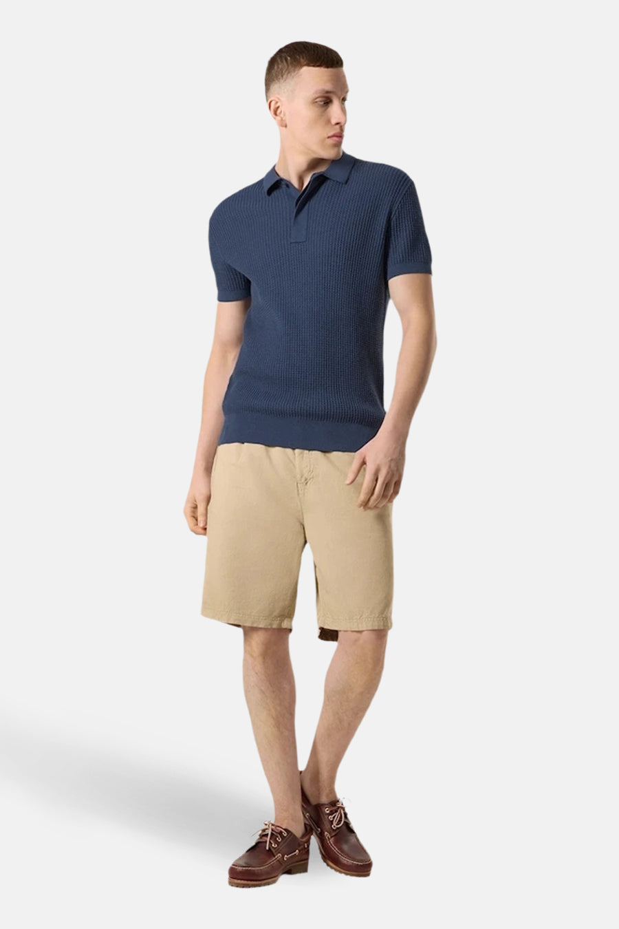 Polo à manches courtes - bleu