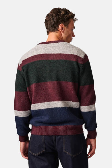 Pull col O - Multicolore