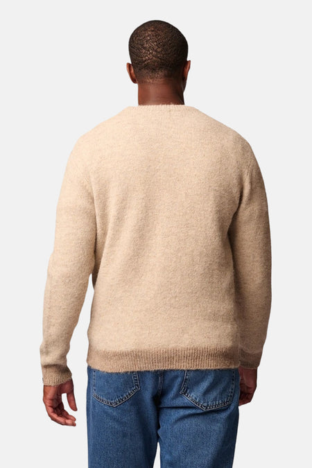 Trui met ronde hals beige - ANTWRP