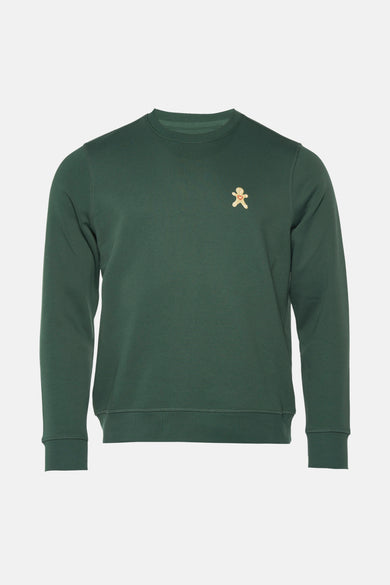 Sweater met ronde hals Groen - MONSIEUR T-SHIRT