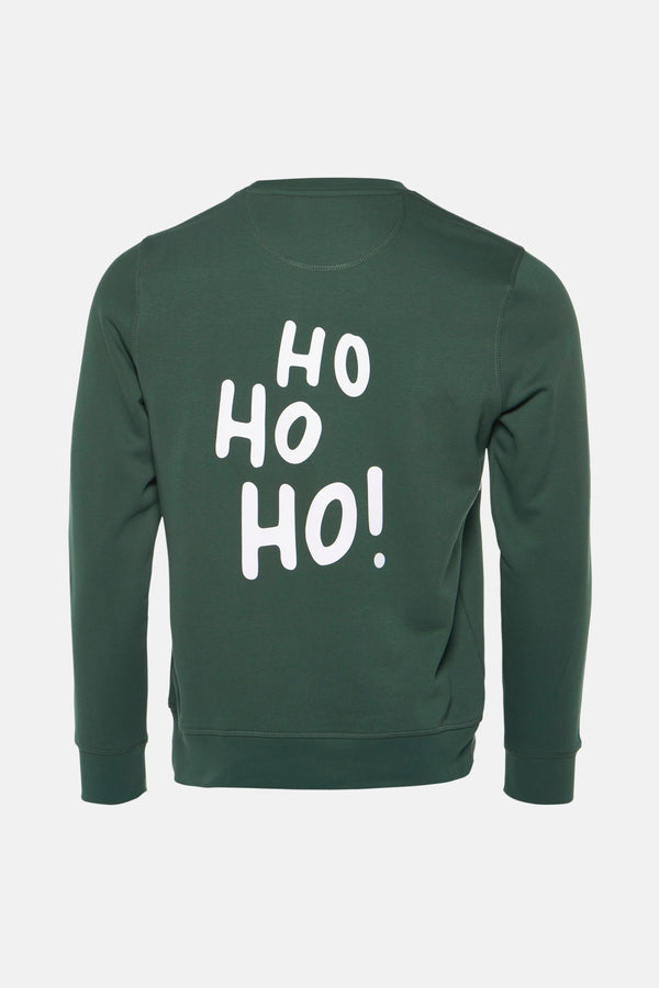 Sweater met ronde hals Groen - MONSIEUR T-SHIRT