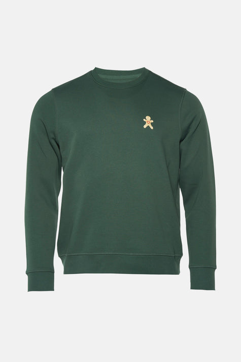 Sweater met ronde hals Groen - MONSIEUR T-SHIRT