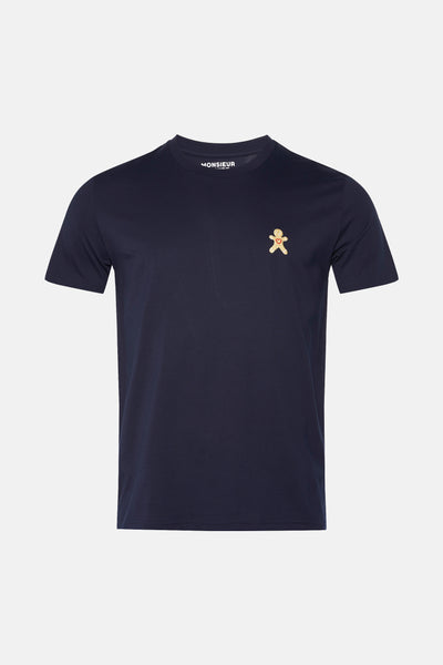 T-shirt (korte mouwen) Blauw - MONSIEUR T-SHIRT