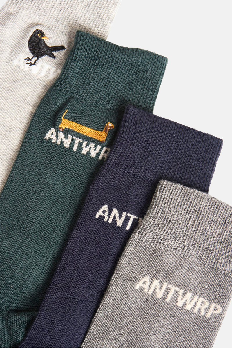 Chaussettes - Multicolore - ANTWRP - 3