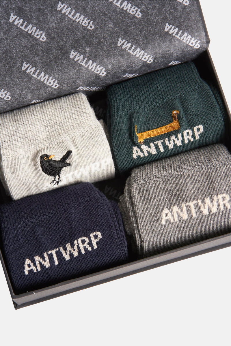 Chaussettes - Multicolore - ANTWRP - 4