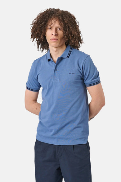 Polo à manches courtes - bleu