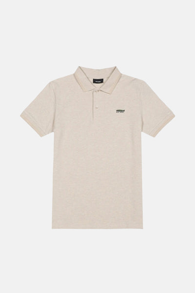 Polo à manches courtes - beige