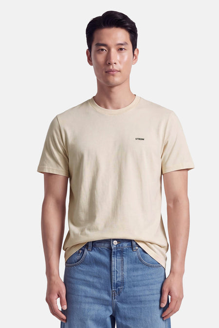 T-shirt met korte mouwen - ecru