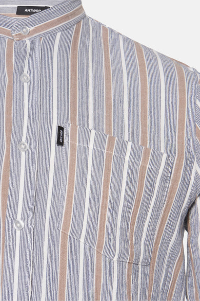 Chemise à manches longues - beige - ANTWRP - 4