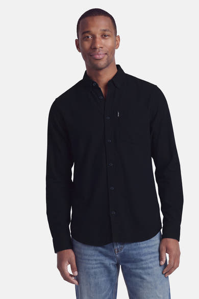 Hemd met lange mouwen - blauw