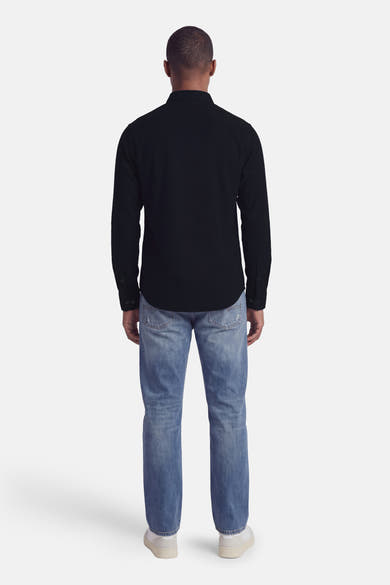 Hemd met lange mouwen - blauw