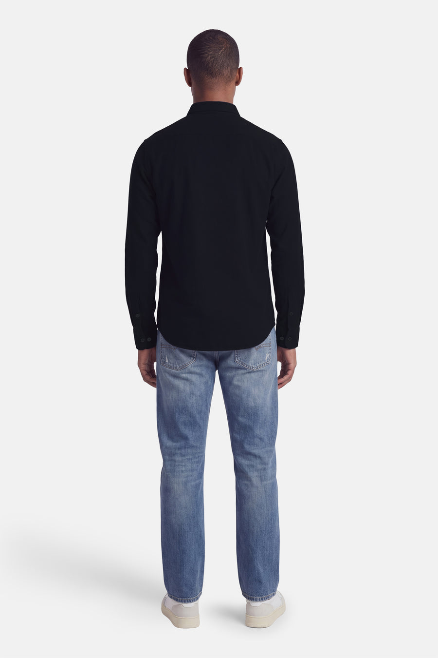 Hemd met lange mouwen - blauw