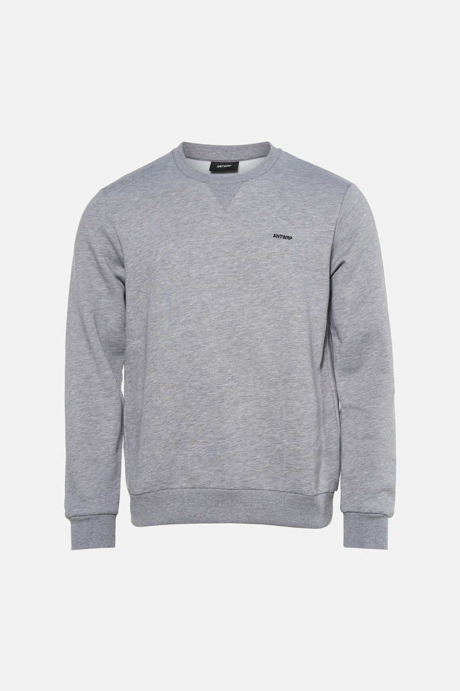 Sweat col O - gris