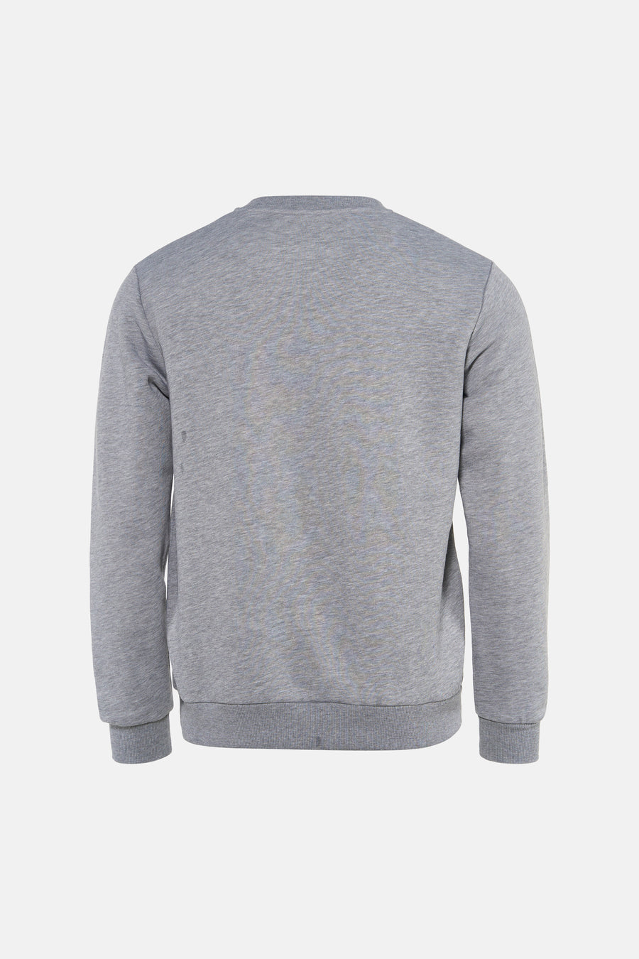 Sweat col O - gris