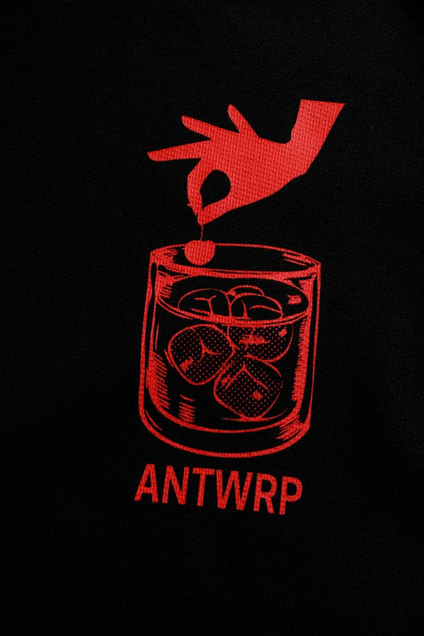 Sweat col rond Noir - ANTWRP