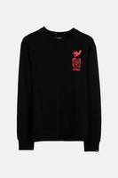 Sweater met ronde hals Zwart - ANTWRP