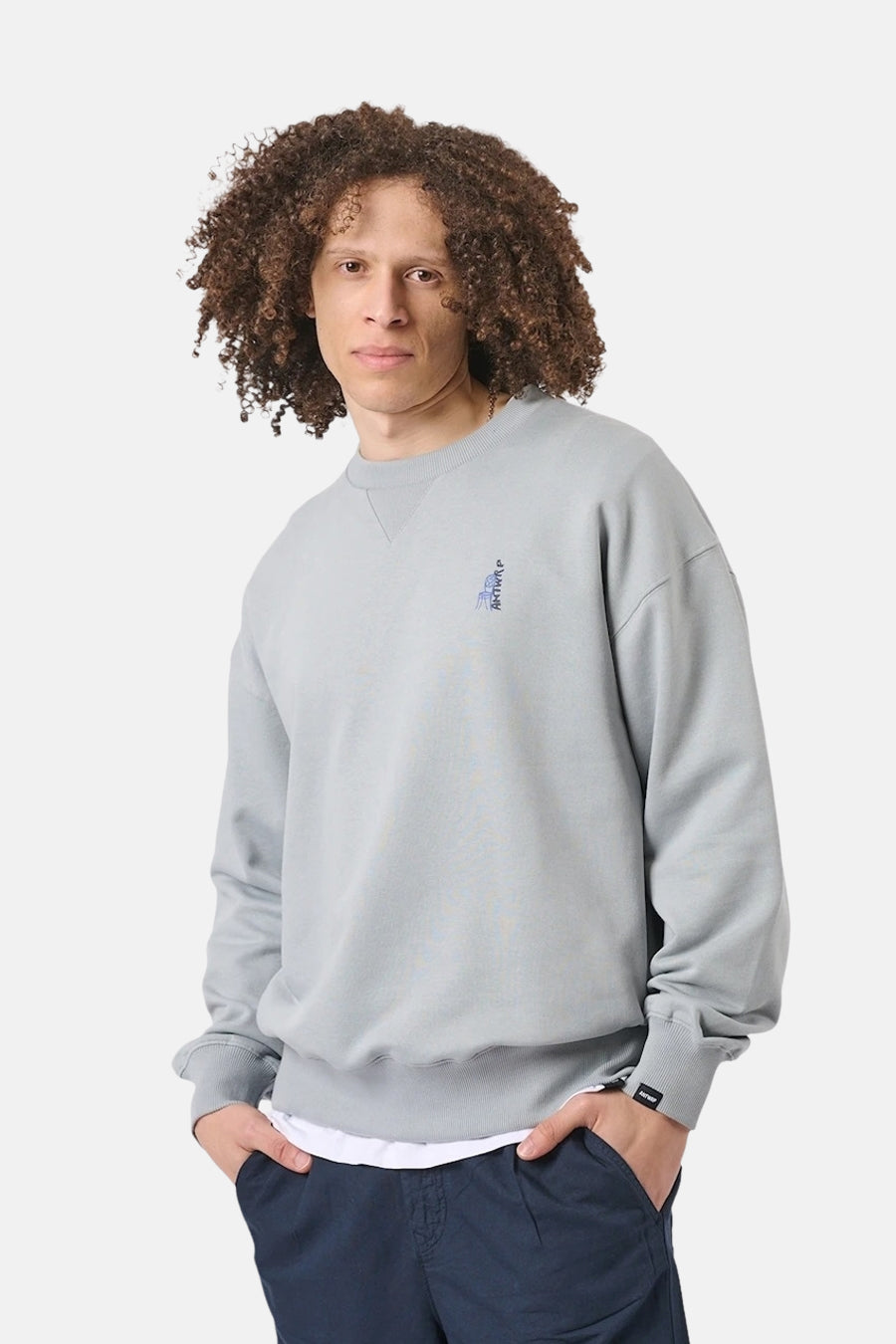 Sweat - gris - ANTWRP - 1