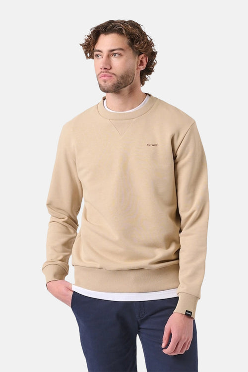 Sweat col rond Beige - ANTWRP