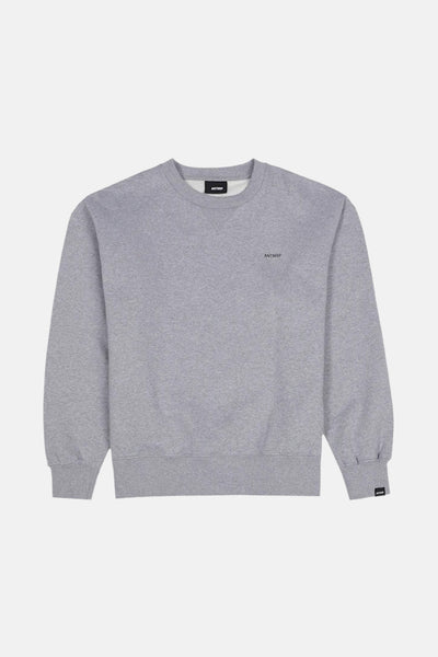 Sweat-shirt gris col rond van ANTWRP, avec logo discret sur la poitrine.