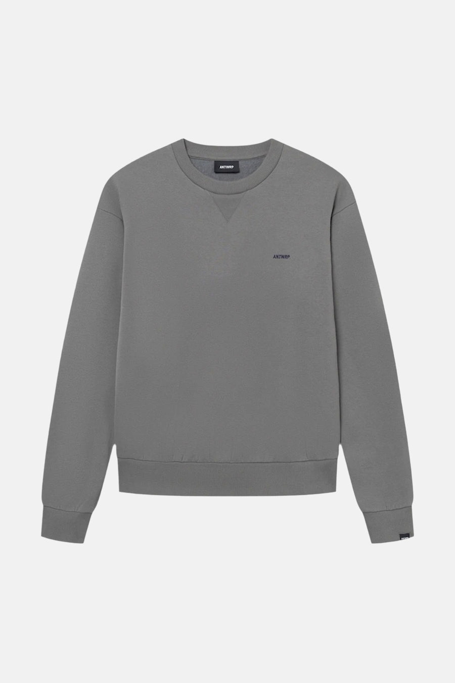 Sweater met ronde hals grijs - ANTWRP
