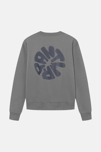 Sweater met ronde hals grijs - ANTWRP