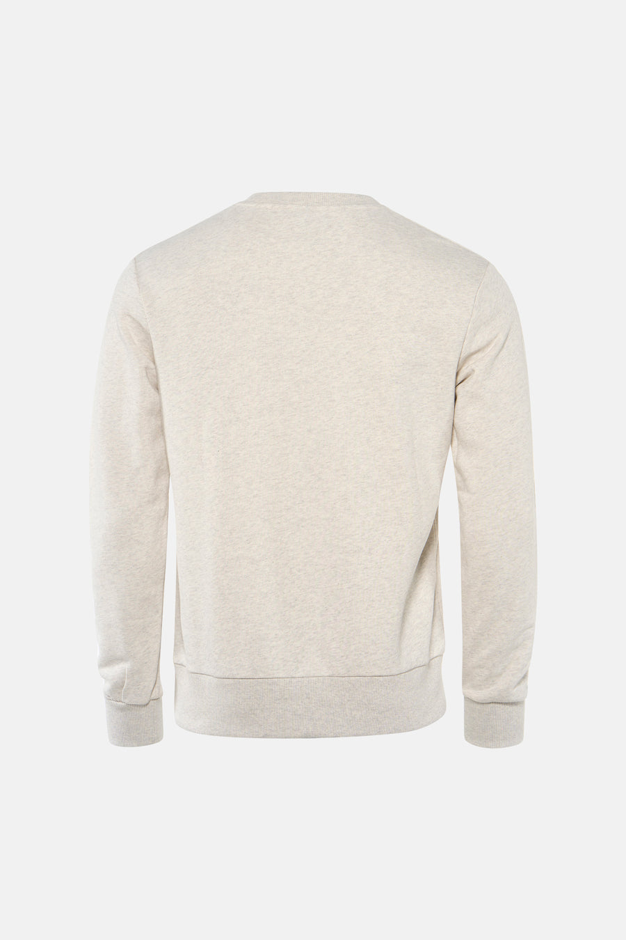 Sweat-shirt beige de ANTWRP, coupe classique à manches longues, texture chinée.
