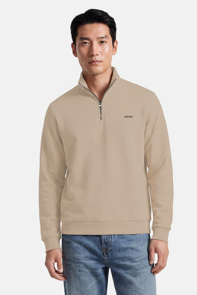 Sweater O-hals - beige