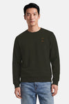 Sweater O-hals - green