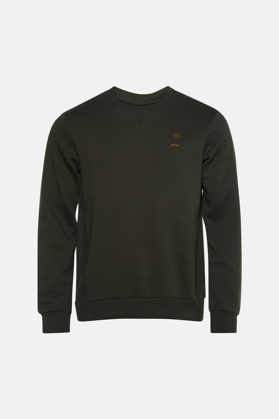 Sweater O-hals - green