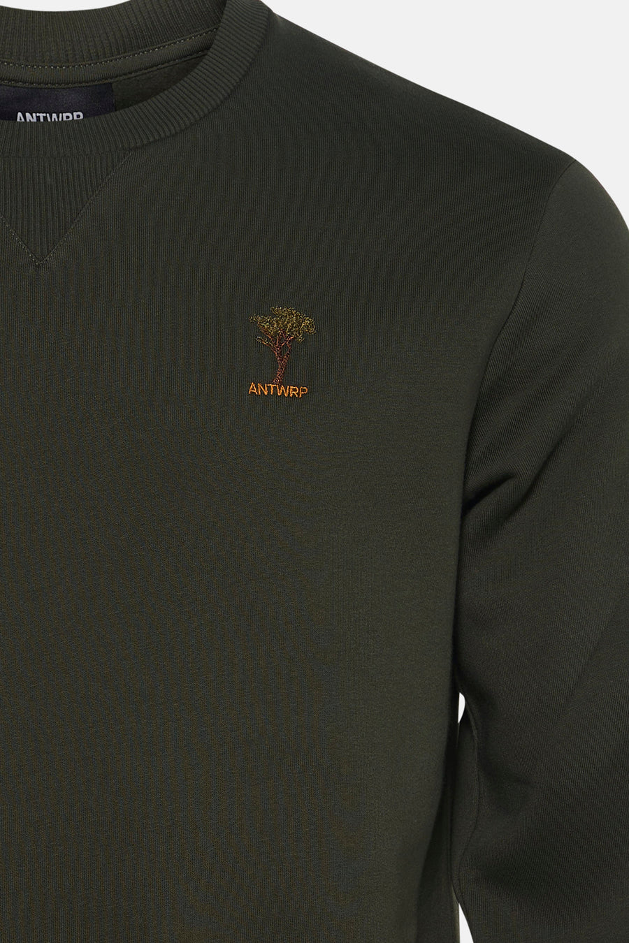 Sweater O-hals - green