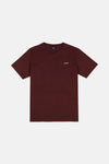 T-shirt met korte mouwen - Bordeaux