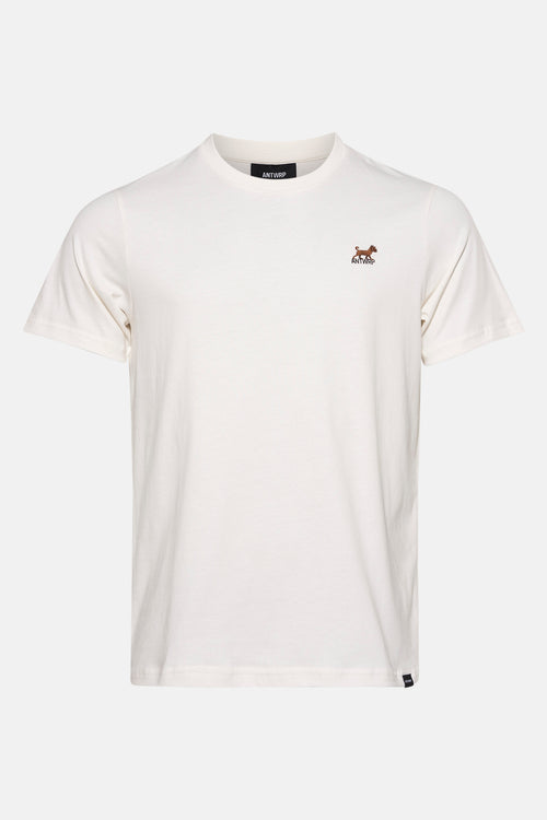 T-shirt (korte mouwen) Ecru - ANTWRP