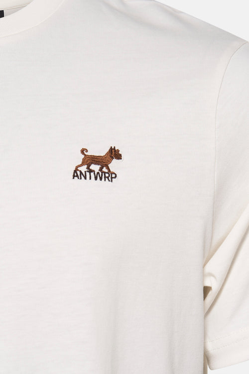 T-shirt (korte mouwen) Ecru - ANTWRP