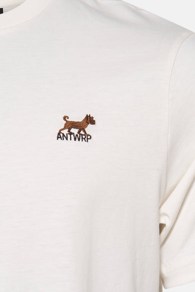 T-shirt met korte mouwen - ecru