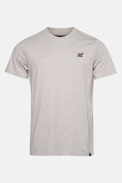 T-shirt met korte mouwen - grijs