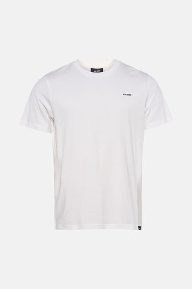 Wit T-shirt met korte mouwen van ANTWRP, met discreet logo op de borst.