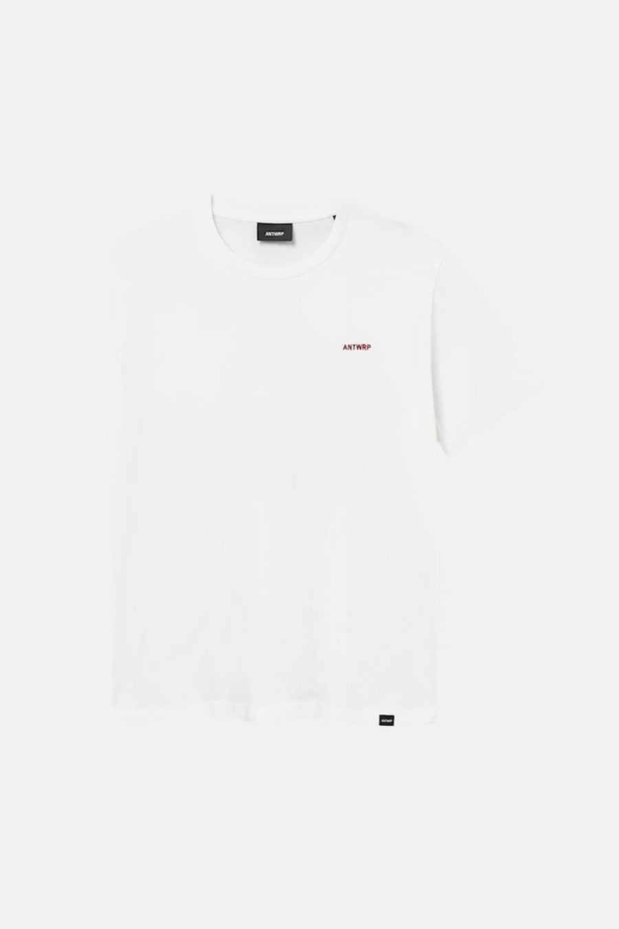 T-shirt blanc à manches courtes de ANTWRP avec logo brodé discret.
