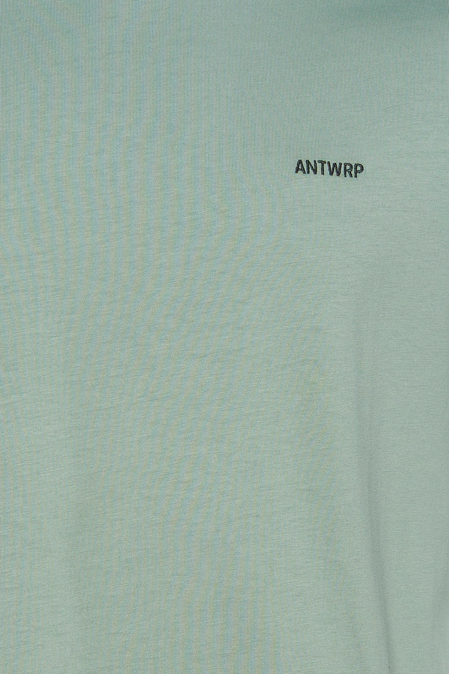 Groen T-shirt met korte mouwen van ANTWRP met opdruk van een logo, getextileerde stof.