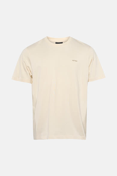 T-shirt à manches courtes écru de ANTWRP, avec logo discret sur la poitrine.

