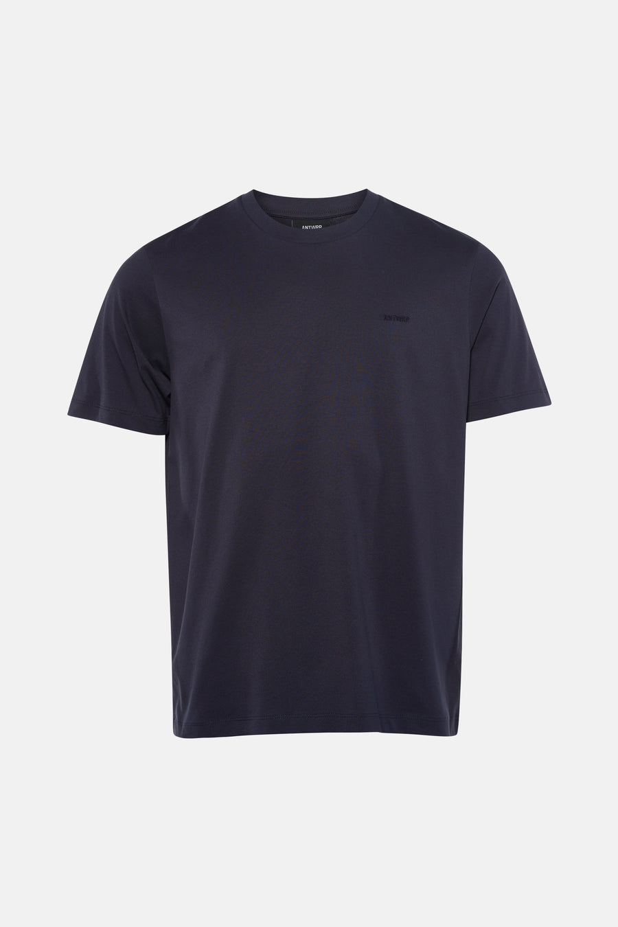 T-shirt à manches courtes bleu marine de ANTWRP, avec logo discret brodé sur la poitrine.