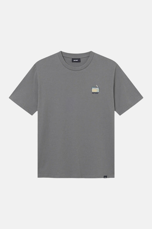 T-shirt (korte mouwen) grijs - ANTWRP