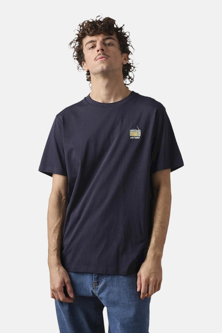 T-shirt (korte mouwen) blauw - ANTWRP