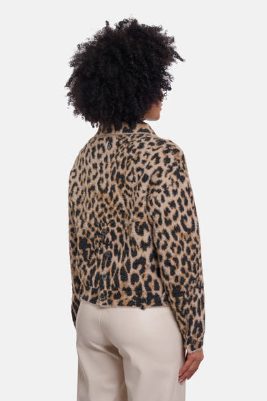 Dames tops jas casual brun - RINO PELLE
