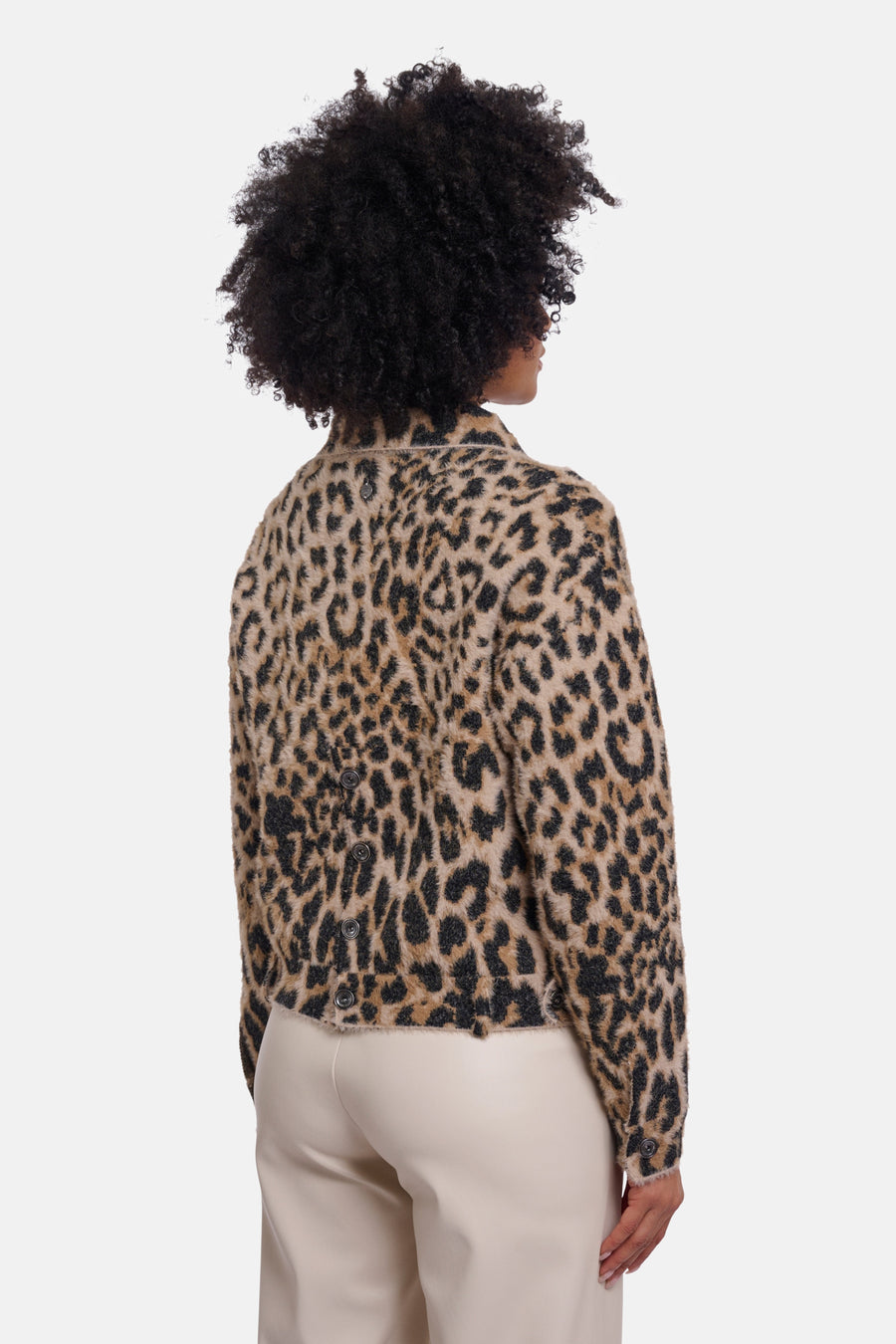 Dames tops jas casual brun - RINO PELLE