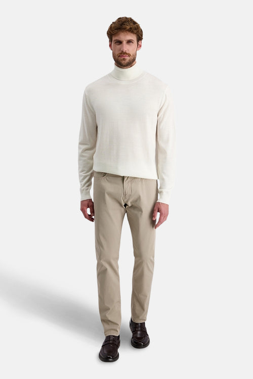 Pantalon coloré kahki - PIERRE CARDIN