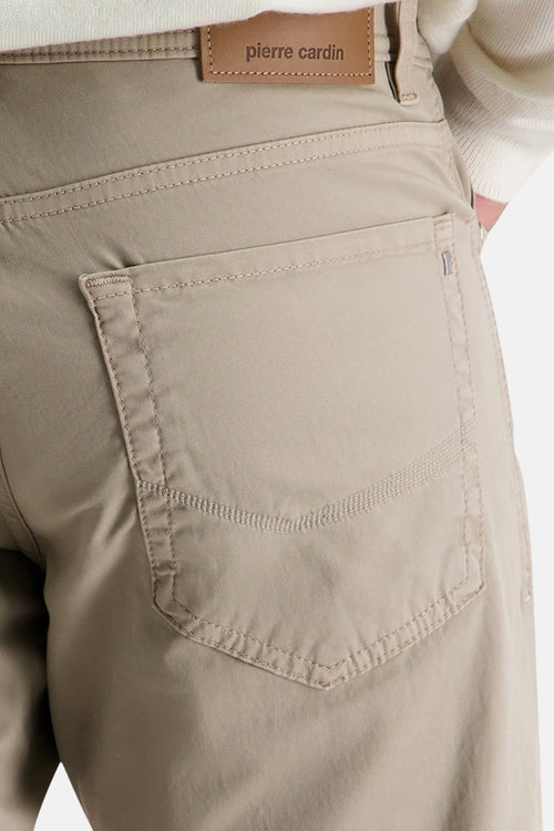 Pantalon coloré kahki - PIERRE CARDIN