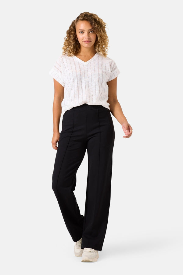 Top uni manches courtes Blanc - GARCIA