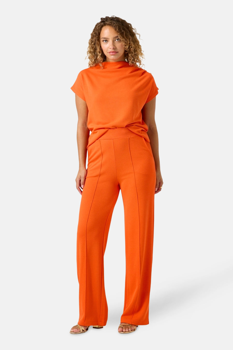 Top (manches courtes) Orange - GARCIA